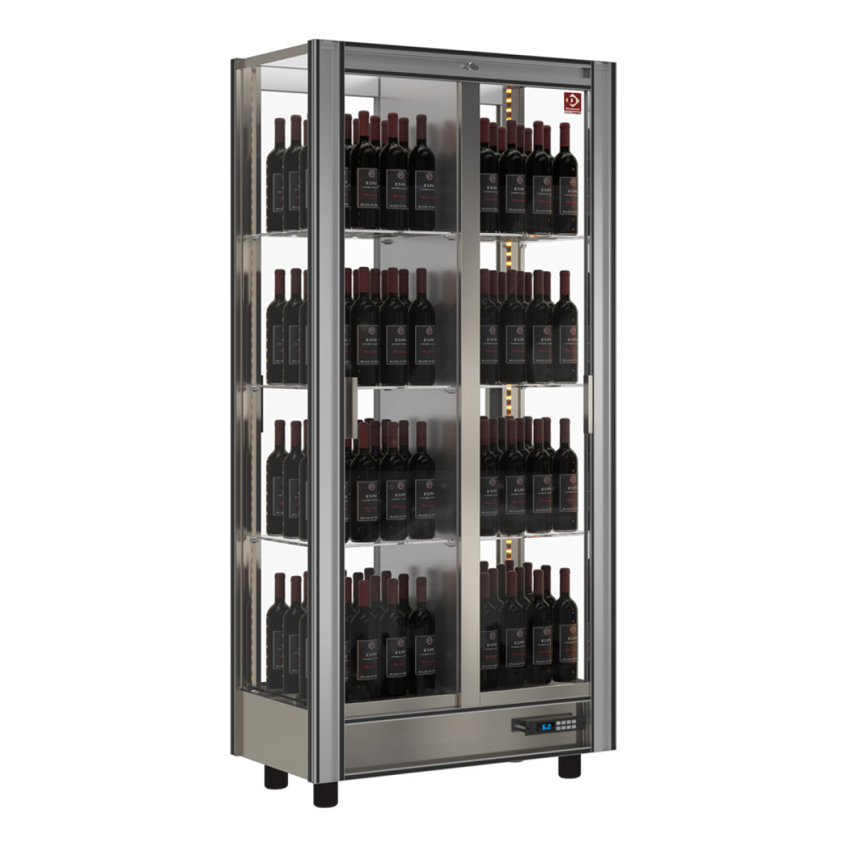 Image Gekoelde wijnvitrine Lt. 530 - Doorgeef - Moduleerbaar 0