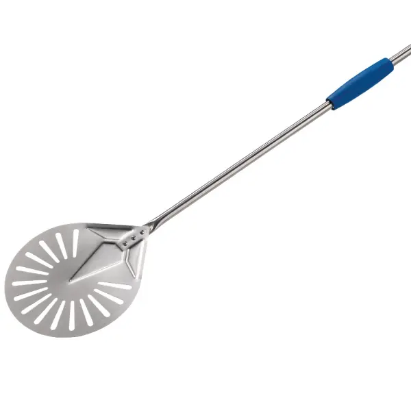 Image Kleine ronde schep in R.V.S. Ø 200 mm geperforeerd 0