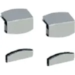 Image Kit van 2 aansluitingen voor frontale ruit "hoestscherm" (4st) 0