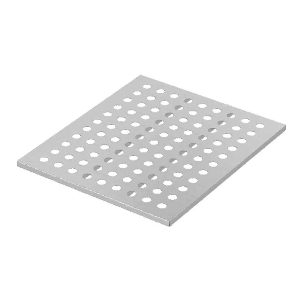 Image RVS bodemplank voor compartiment met deur 0
