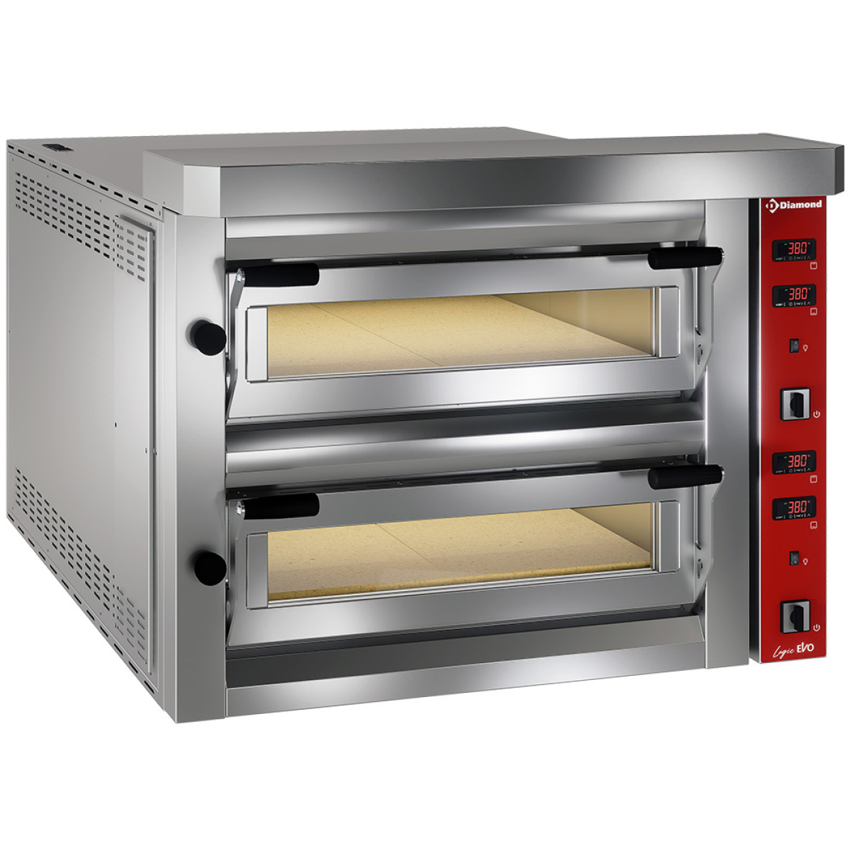 Image Elektrische pizzaoven, 2x 6 pizzas 0