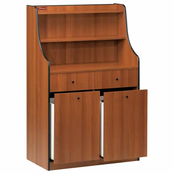 Image Dienstenmeubel, 2 bestekladen, 2 vuilnisbakken "Berk" 0