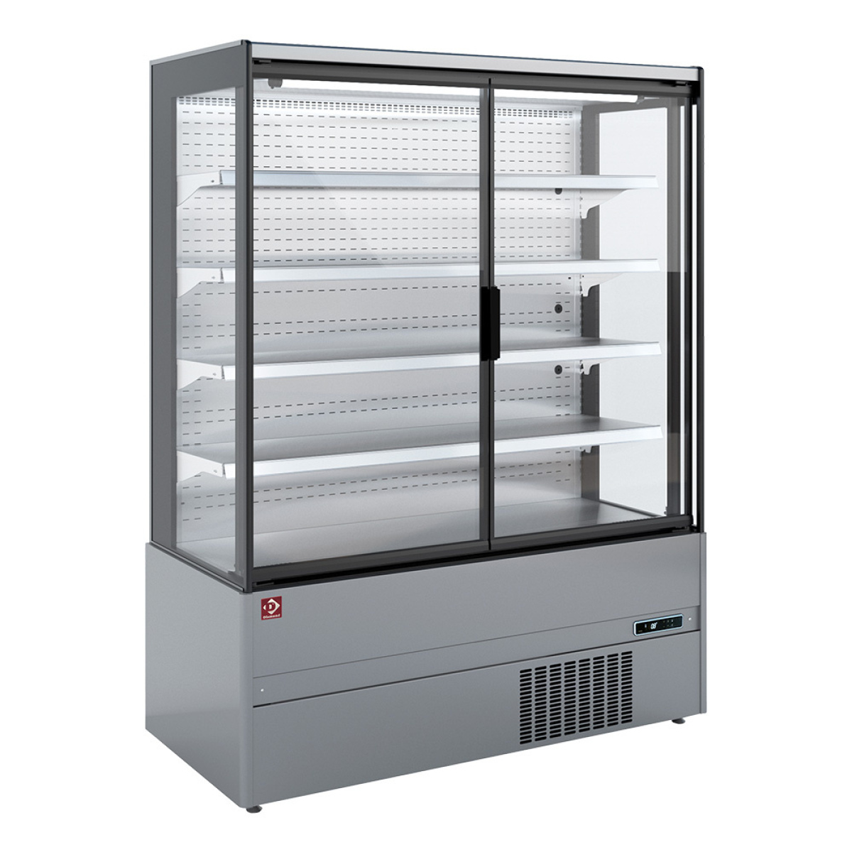 Image Gekoeld wandmeubel, zelfbediening, klapdeuren - FULL INOX 0