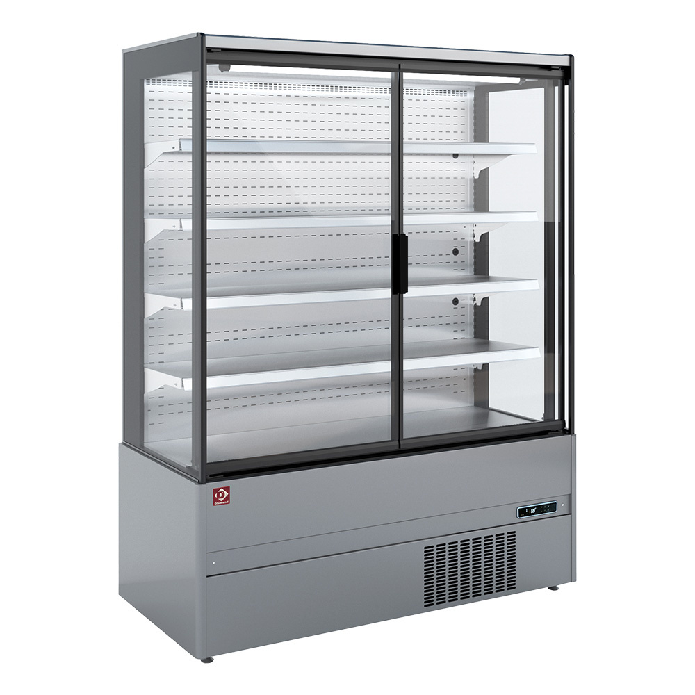 Image Gekoeld wandmeubel, zelfbediening, klapdeuren - FULL INOX 0