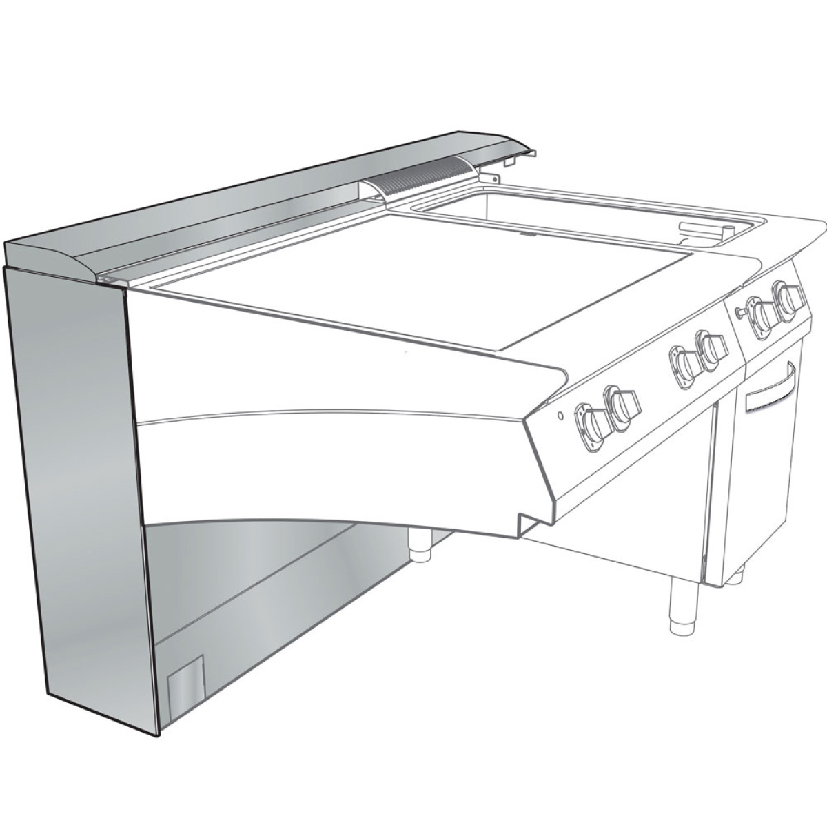 Image Muursteun "cantilever" 2800 mm 0