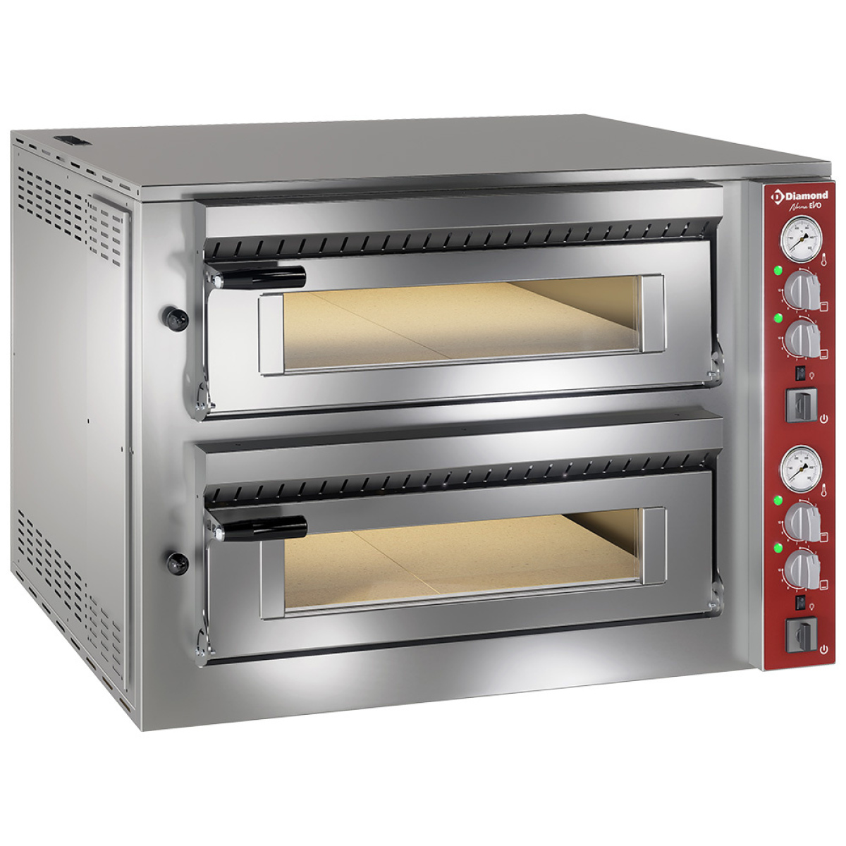 Image Elektrische oven 2x 4 pizza's 0