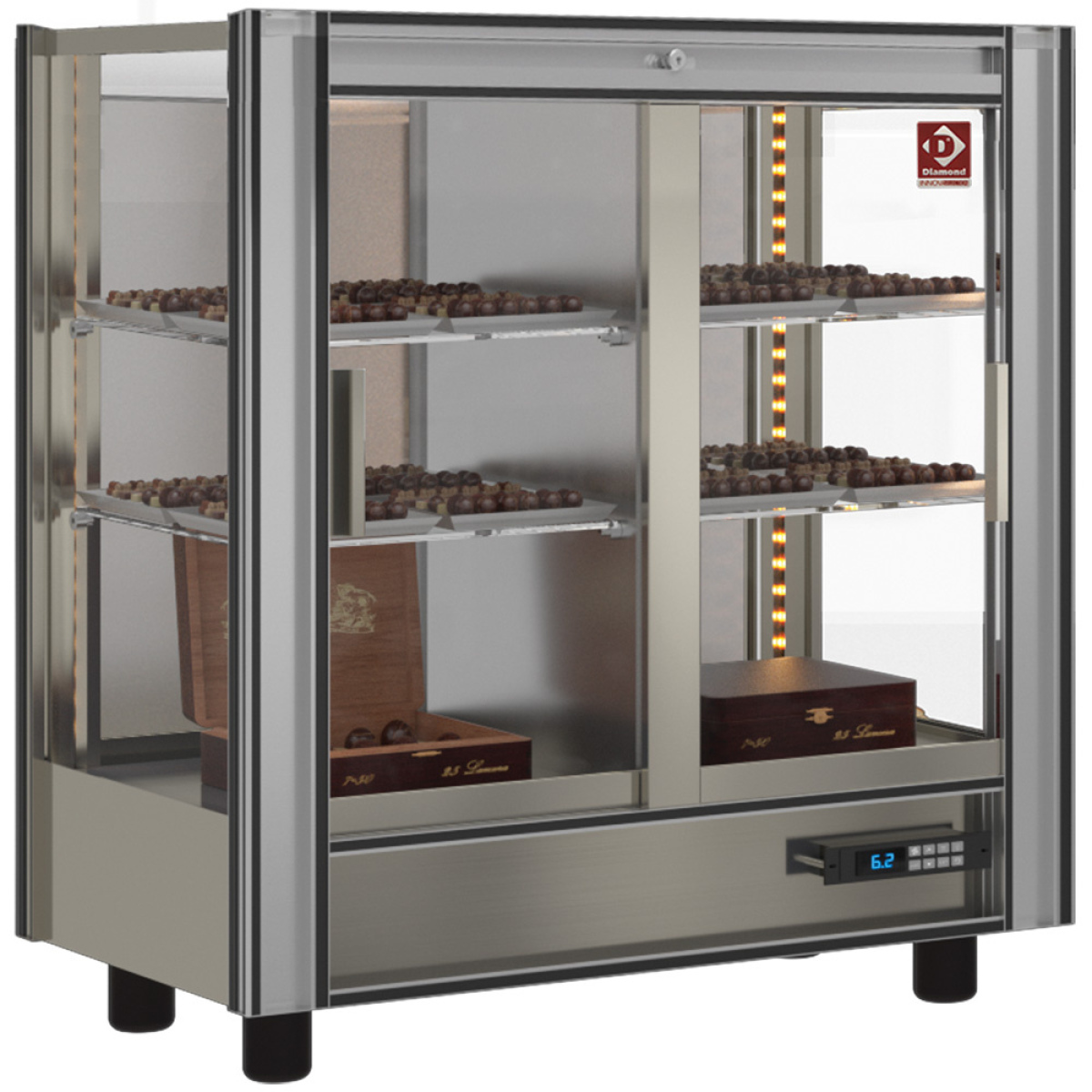 Image Gekoelde chocolade vitrine Lt.216 - Moduleerbaar 0