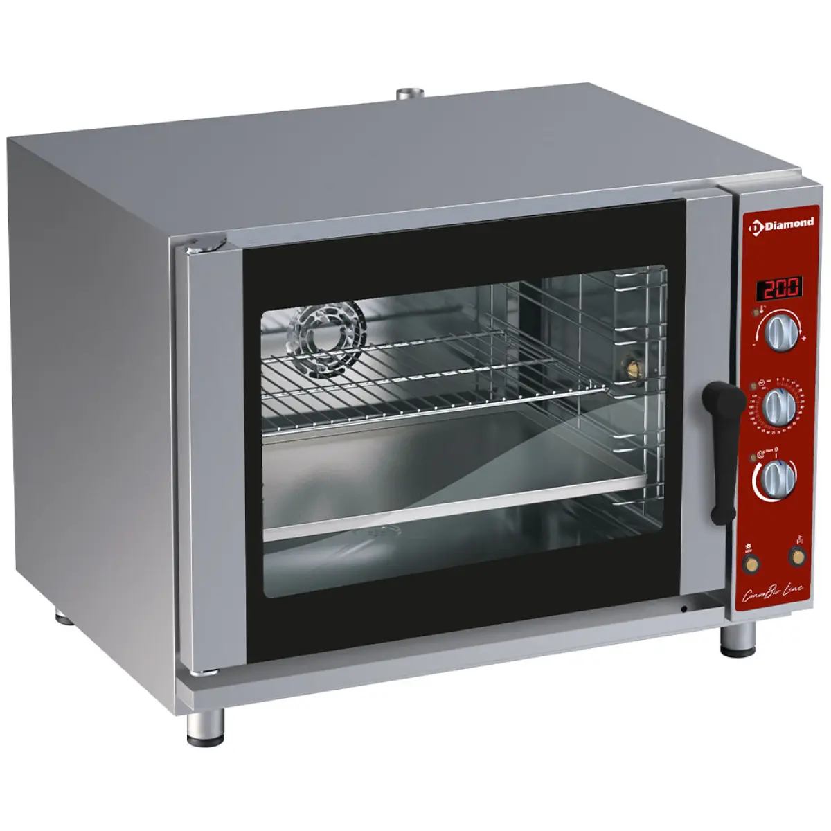 Image Elektrische convectie oven 5x EN (GN) met automatische bevochtiger 0