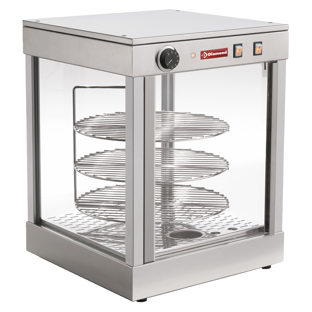 Image Warme vitrine draaiend D.380 mm 0
