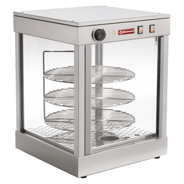 Image Warme vitrine draaiend D.420 mm 0