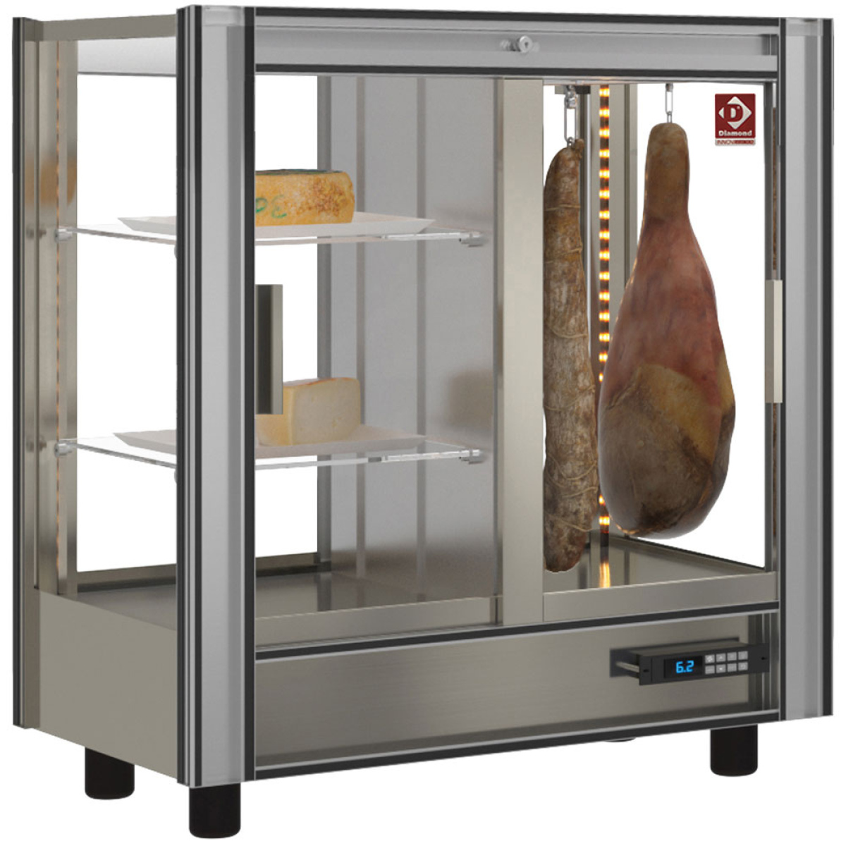 Image Gekoelde fijnkostvitrine Lt. 216 - Doorgeef - Moduleerbaar 0