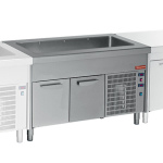 Image Element met gekoelde kuip op gekoelde kast 6x GN 1/1 0
