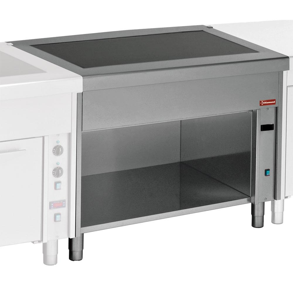 Image Vitro-keramisch element op open 4x GN 1/1 0