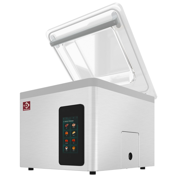 Image Vacuümmachine, roestvrijstalen kuip 370x420xh180 mm. 21 m3/u TOUCH-scherm 0