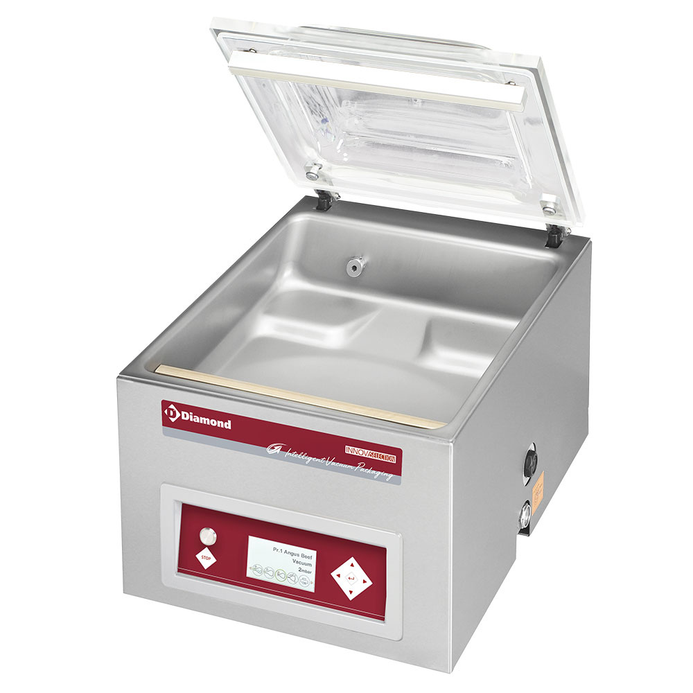 Image Vaccummachine, kamer 420x460xh180 mm - 21 m3/h LCD 0