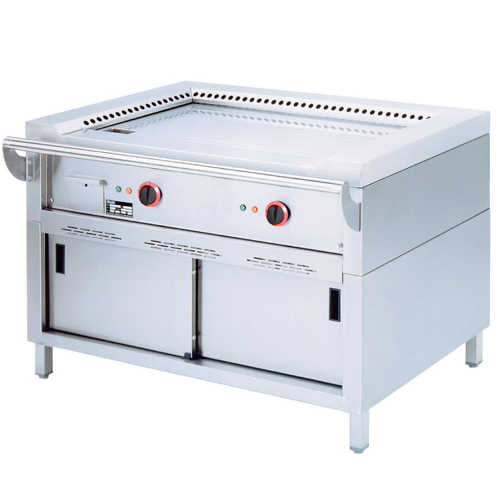 Image Elektrische "Teppanyaki" plaat, 2 zones (2x 5,85 kW), op kast 0