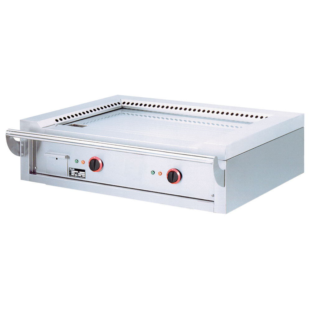 Image Elektrische "Teppanyaki" plaat, 2 zones (2x 5,85 kW), tafelmodel -Top- 0