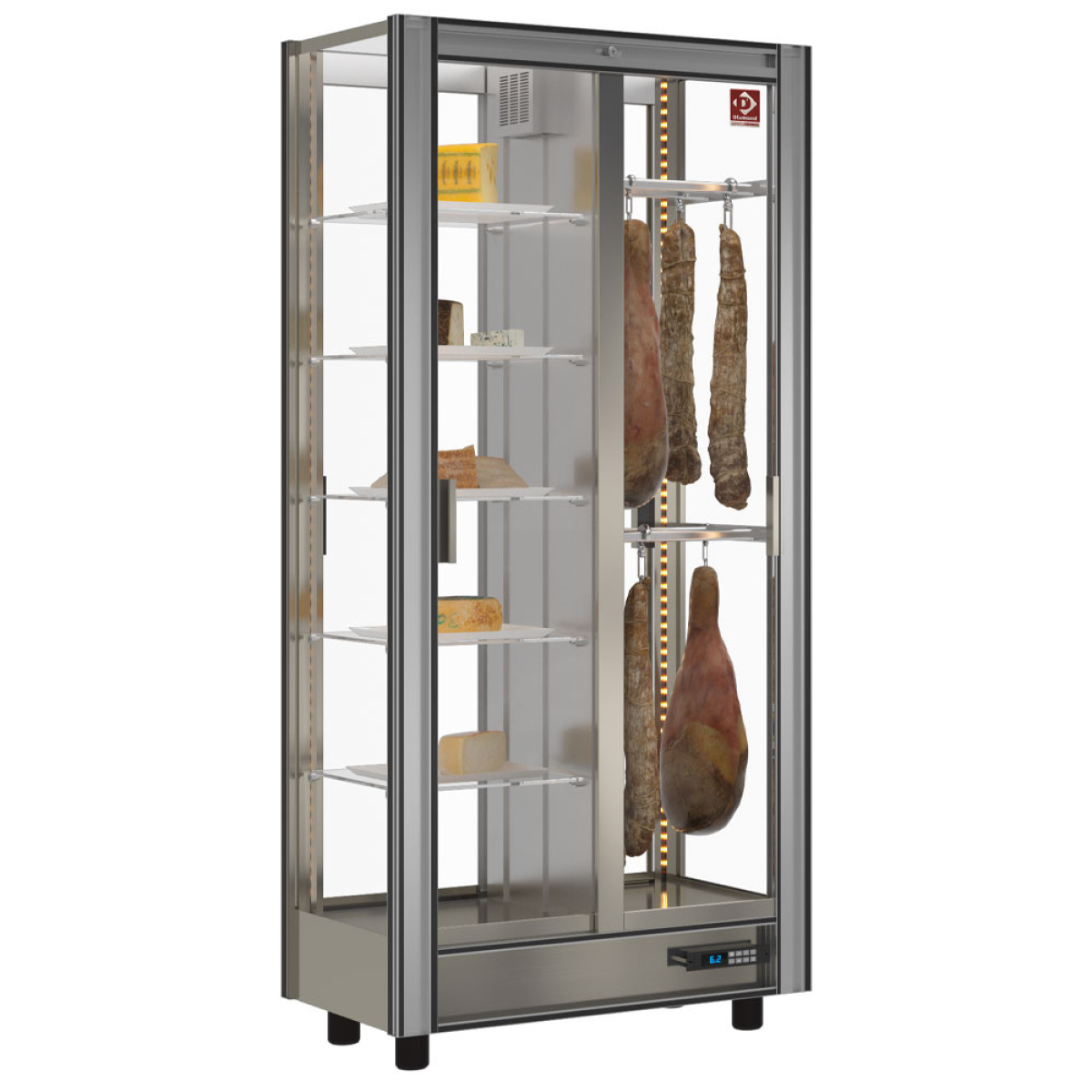Image Gekoelde fijnkostvitrine Lt. 530 - Doorgeef - Moduleerbaar 0