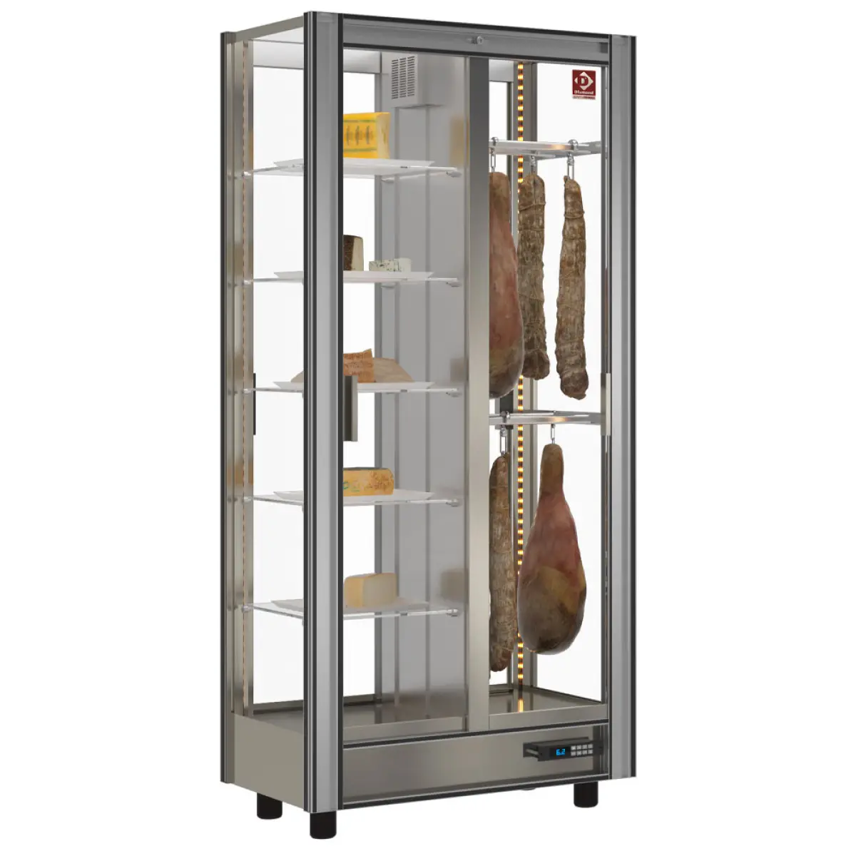 Image Gekoelde fijnkostvitrine Lt. 530 - Doorgeef - Moduleerbaar 0