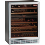 Image Wijnkast vitrine, geventileerd, 160 Lt., 2 T°, BLACK 0