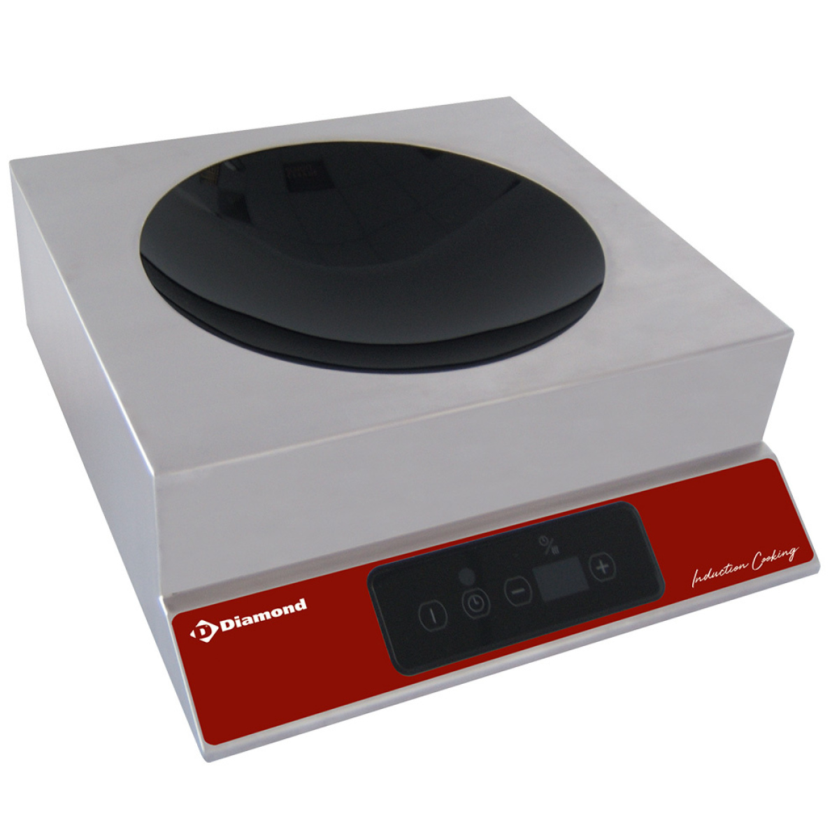 Image Inductieplaat "wok" 3500 watt, tactiele toetsen 0
