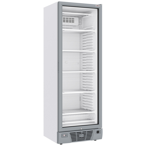 Image Negatieve geventileerde vitrine 382 liter - 5 vaste niveaus - WIT 0