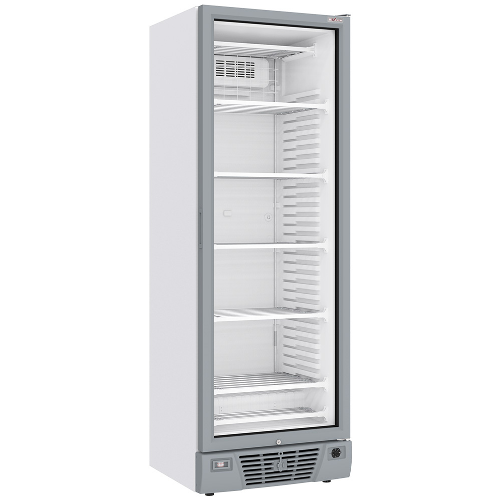 Image Negatieve geventileerde vitrine 382 liter - 5 vaste niveaus - WIT 0