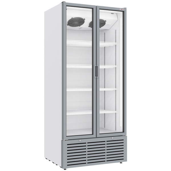 Image Vitrinekast positieve geventileerd, 804 liter, 2 draaideuren, WIT 0