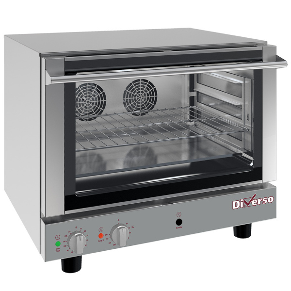 Image Elektrische convectieoven, 4x 600x400 mm + manuele bevochtiger 0