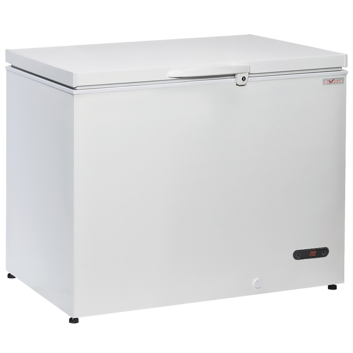 Image Kofferflessenkoeler, 300 liter, Massieve scharnierende deksel 0