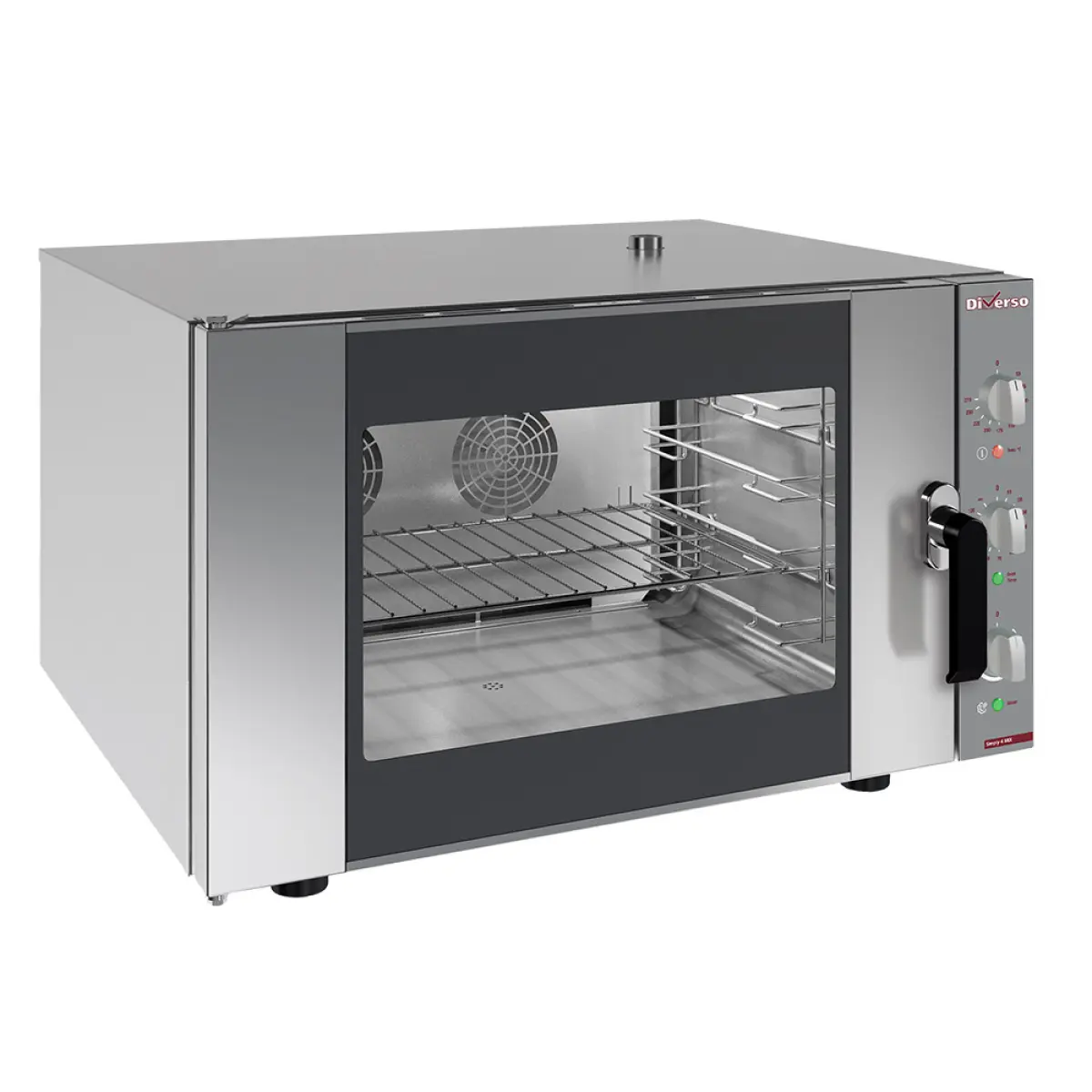 Image Elektrische oven stoom-convectie, 4x GN 1/1 of 600x400 mm 0