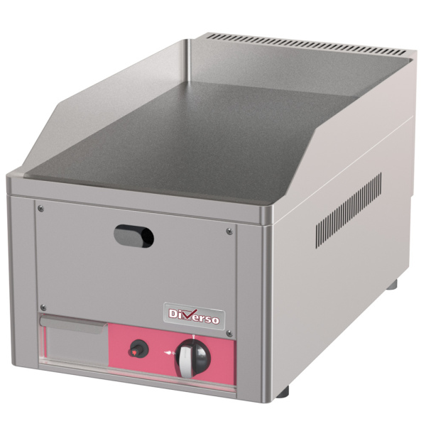 Image Vlakke braadplaat op gas 4 kW 0