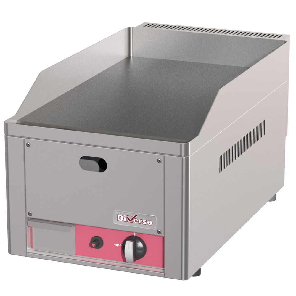 Image Vlakke braadplaat op gas 4 kW 0