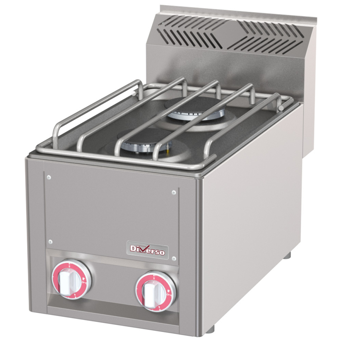 Image Gasfornuis 2 branders, -Top- 0