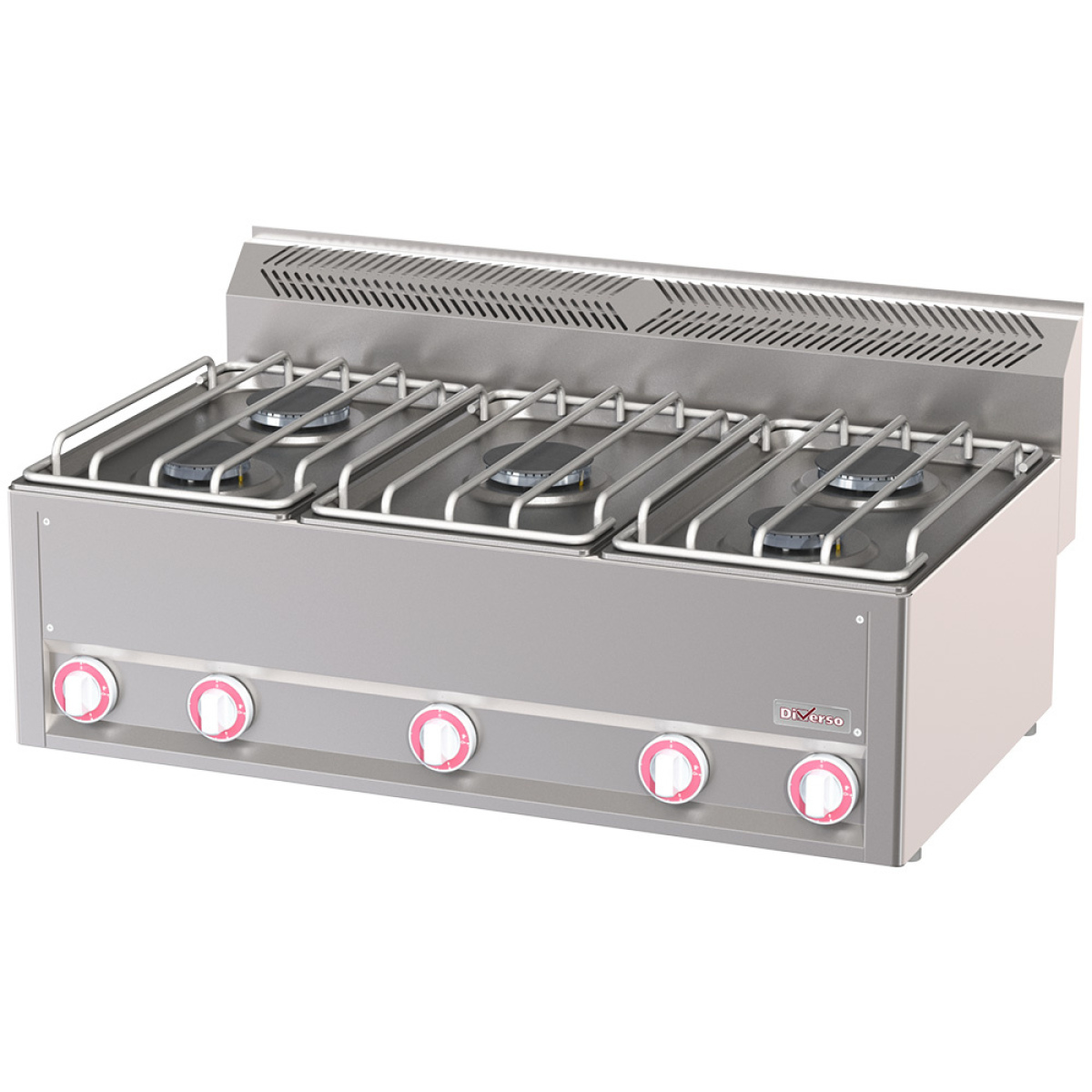 Image Gasfornuis 5 branders, -Top- 0