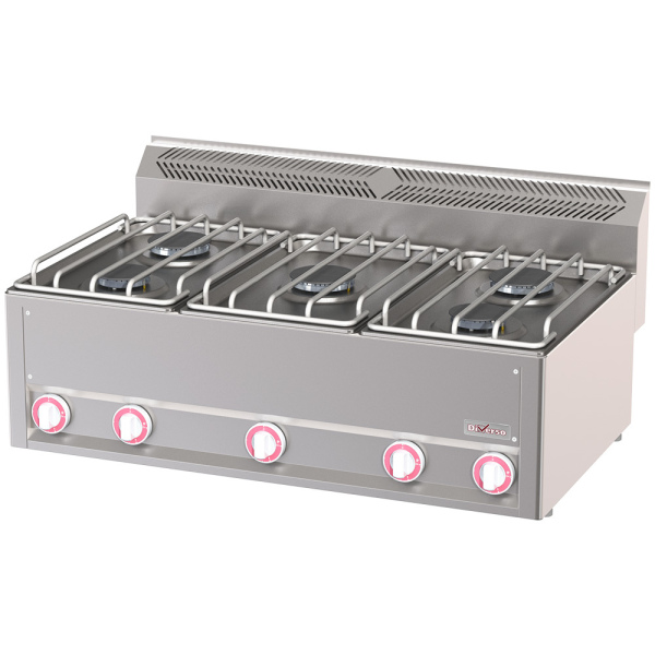 Image Gasfornuis 5 branders, -Top- 0