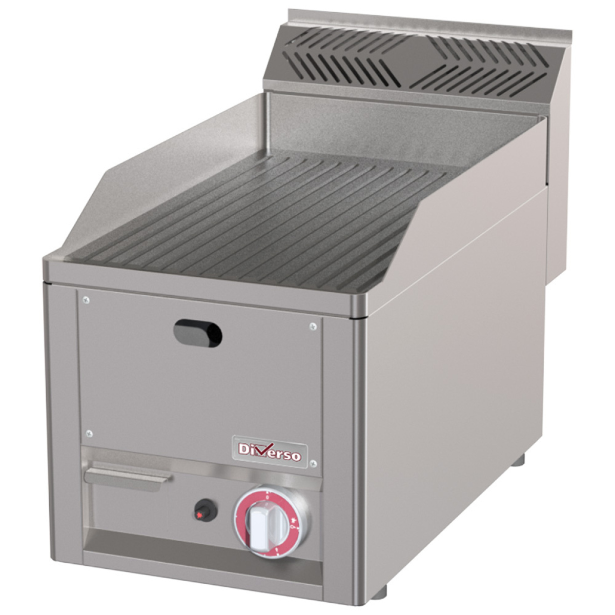 Image Geribbelde gas kookplaat -Top- 0