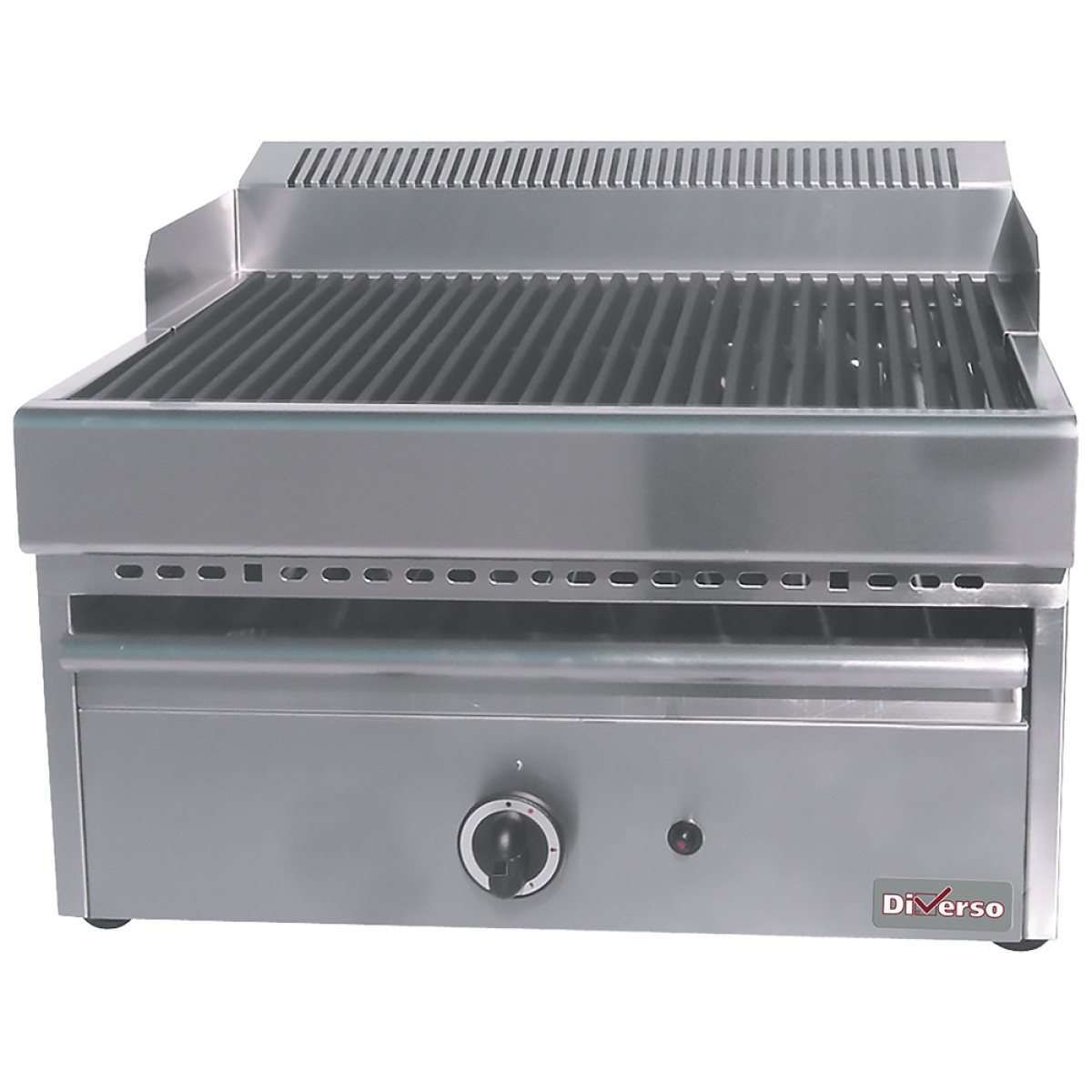 Image Stoomgrill op gas met gietijzeren rooster -Top- 0
