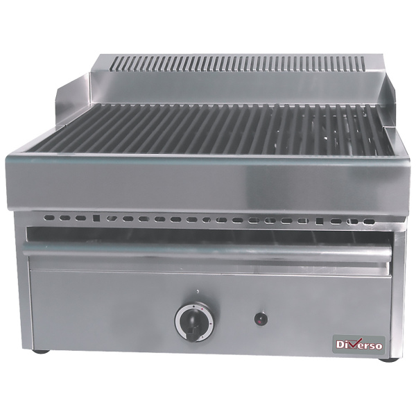 Image Stoomgrill op gas met gietijzeren rooster -Top- 0