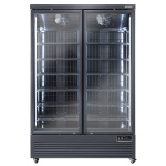 Image Verticale vrieskastvitrine, 1084 liter - ZWART 0