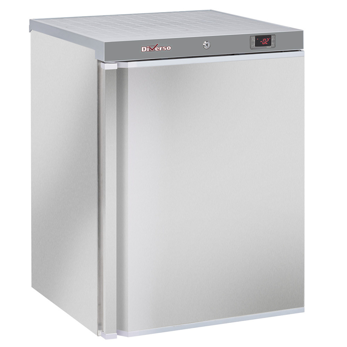 Image Koelkast geventileerd, 200 liter. R.V.S. 0