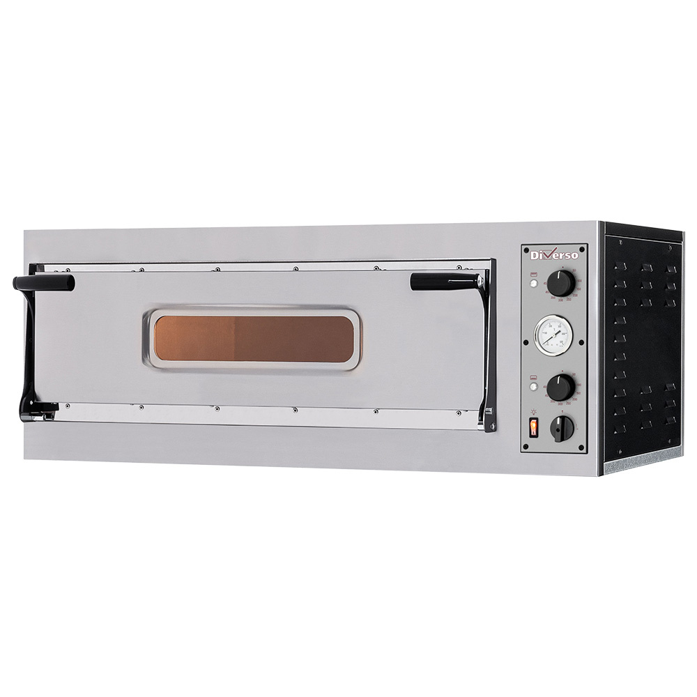 Image Elektrische oven 2 pizza's diam. 350mm, 1 kamer 0