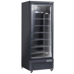 Image Verticale koelkastvitrine, 1 deur, 615 liter - ZWART 0