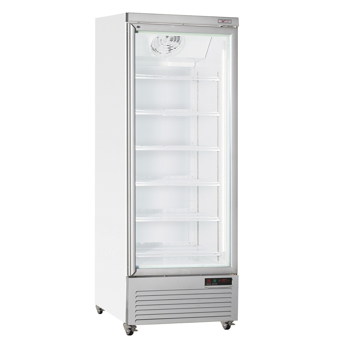 Image Verticale koelkastvitrine, 1 deur, 615 liter - WIT 0