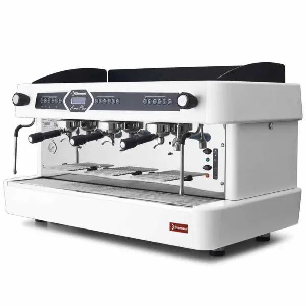 Image Espresso machine 3 groepen, automatisch (met display)- WIT 0