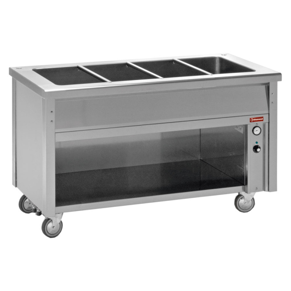 Image Bain-marie element op open kast 2 GN 1/1 0