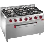 Image Fornuis 6 branders, maxi gasoven 1 groote deur 0