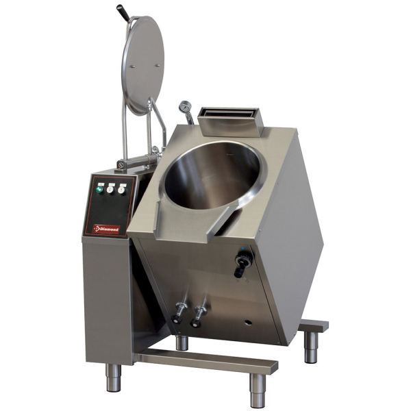 Image Gas kantelbare kookketel 50 liter, indirecte verwarming 0