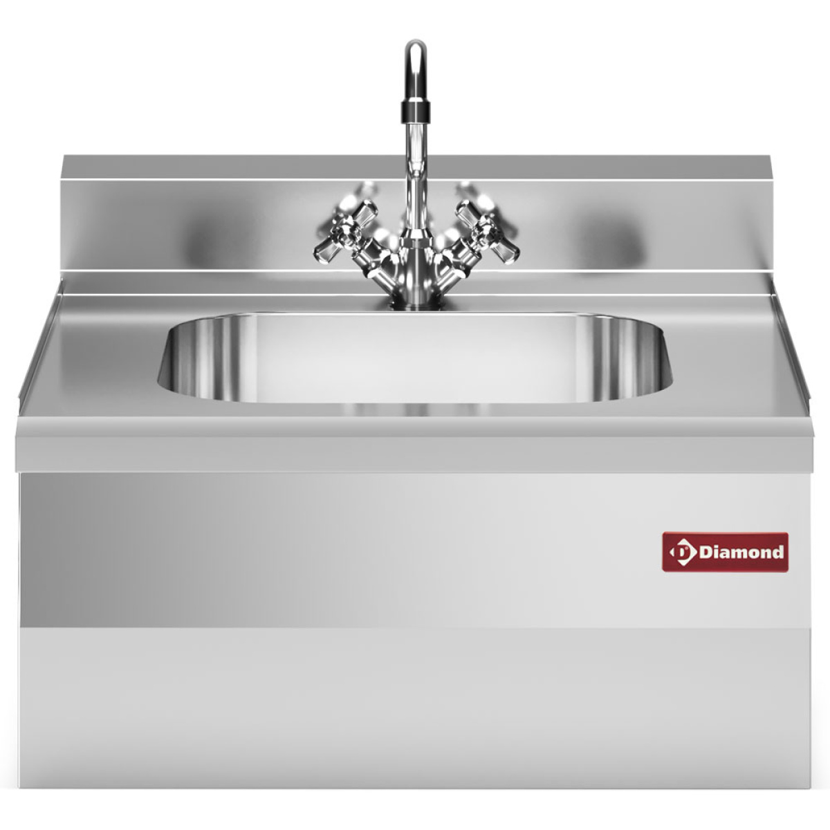 Image Spoelbak 400x400xh200 met mengkraan en hevel 0
