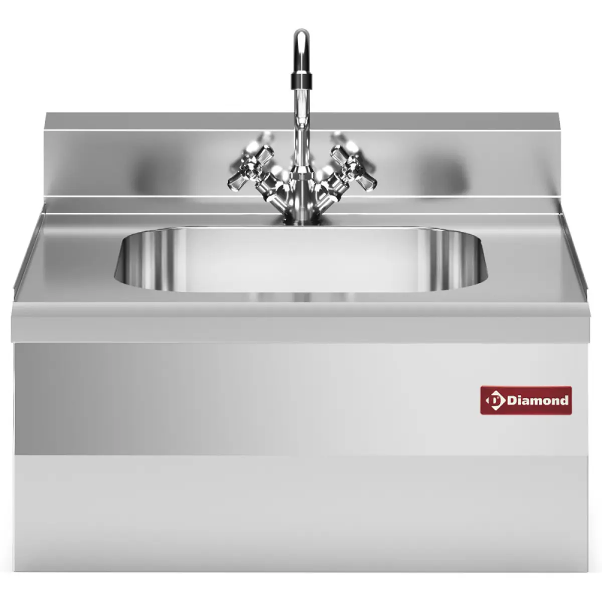Image Spoelbak 400x400xh200 met mengkraan en hevel 0